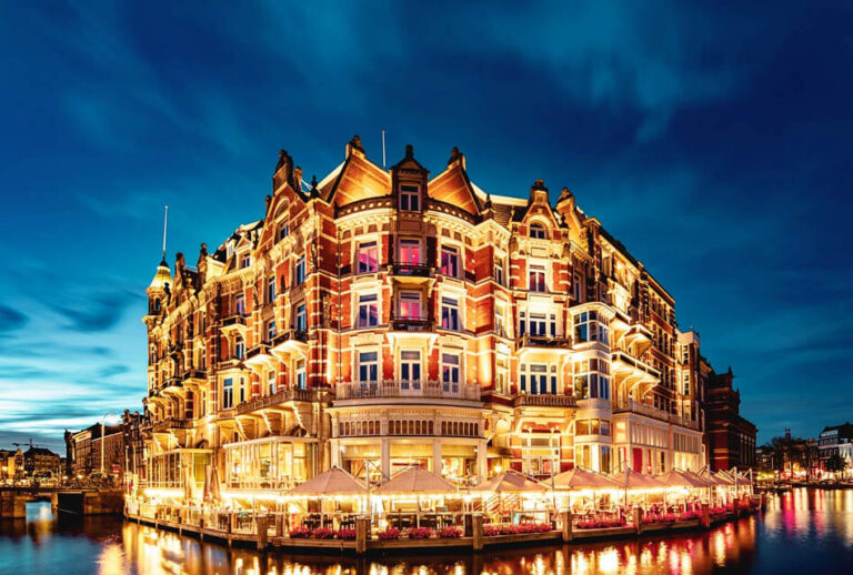 View of Luxury hotels of Amsterdam make your stay even more memorable