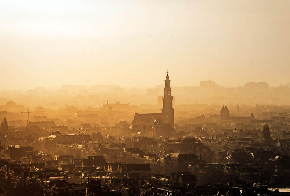 amsterdam-church-foggy-morning