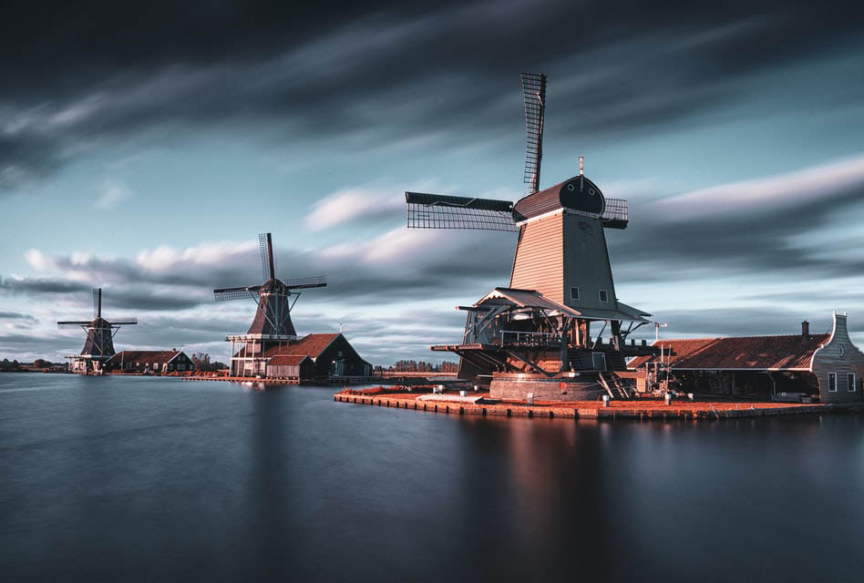 Zaanse Schans Windmills