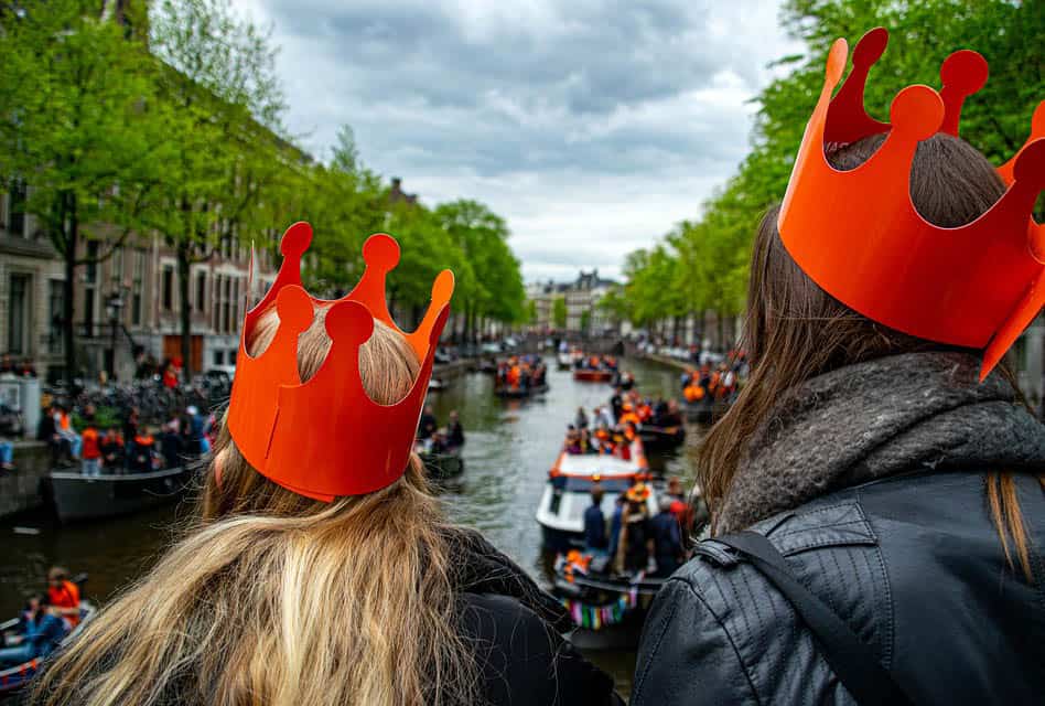 A true Dutch party - King's Day in Rotterdam