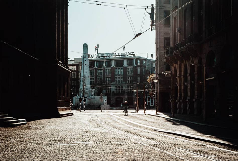 dam square niuewe-kerk amsterdam