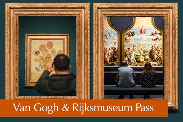 Van Gogh and Rijksmuseum tickets banner
