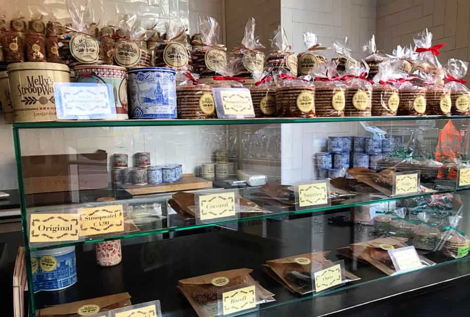 stroopwafles shop display