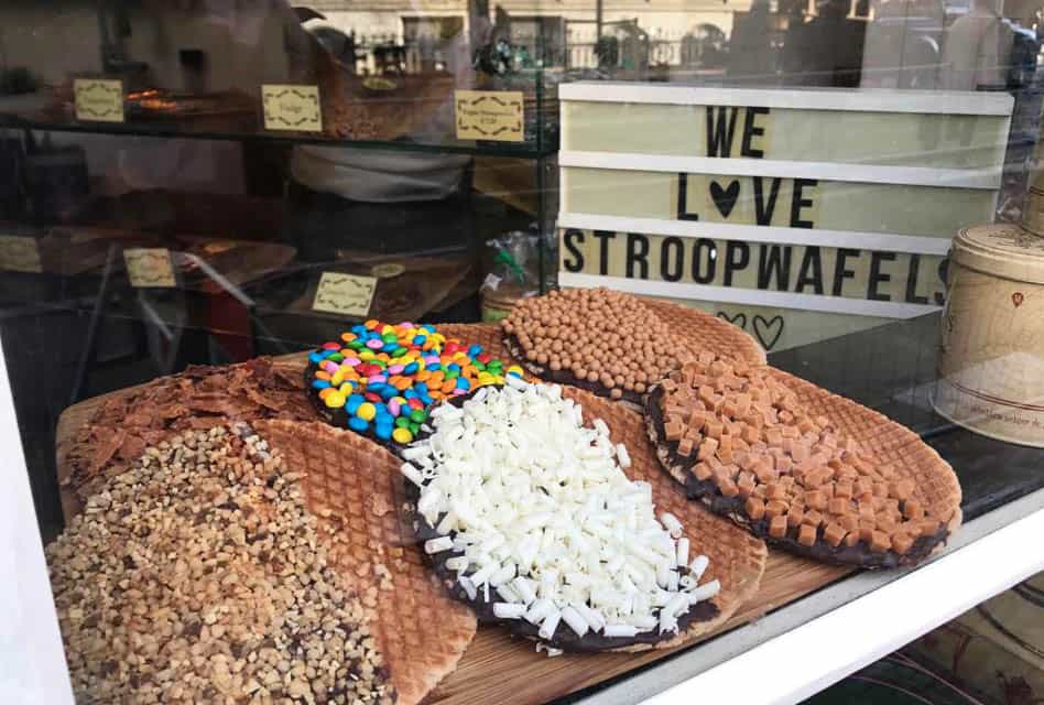 stroopwafles shop window