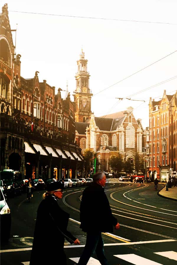 westerkerk street shot